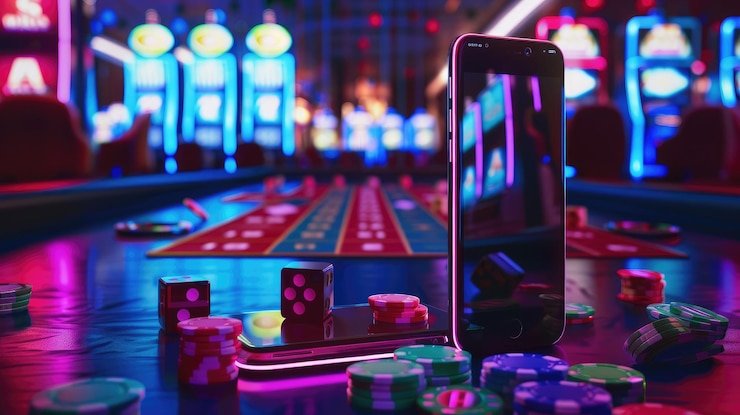 Simbol kunci keamanan digital dan privasi data online dalam ilustrasi modern